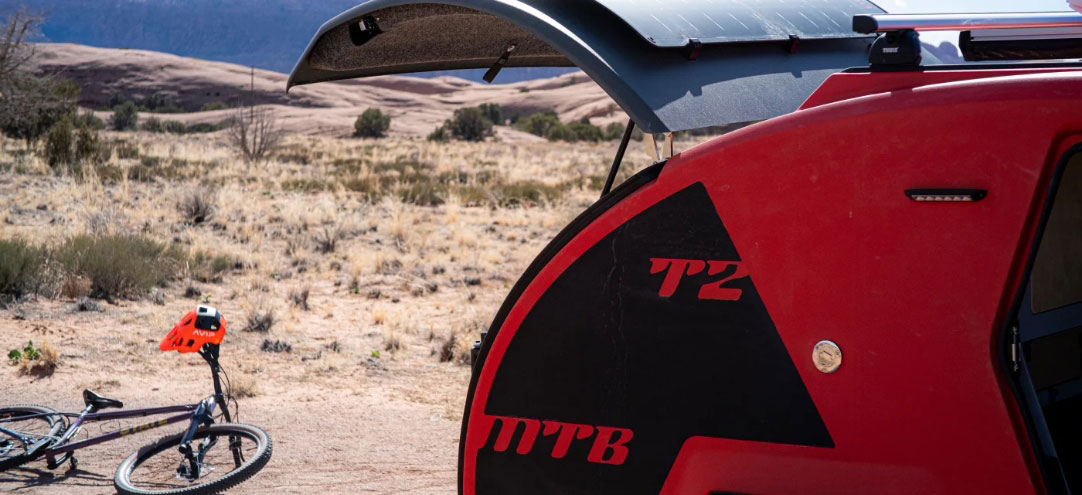 After a long and brutal ride on the hardtail in Moab, the TOPO2 MTB camper was an oasis of recovery. Photo: Deven McCoy